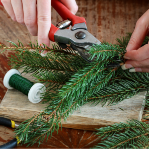 Afbeelding bij Bloemschikken - kerstworkshop